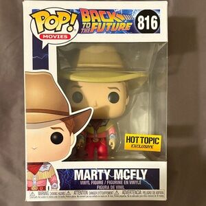 Funko Pop Marty McFly (Cowboy Edition) 🤠